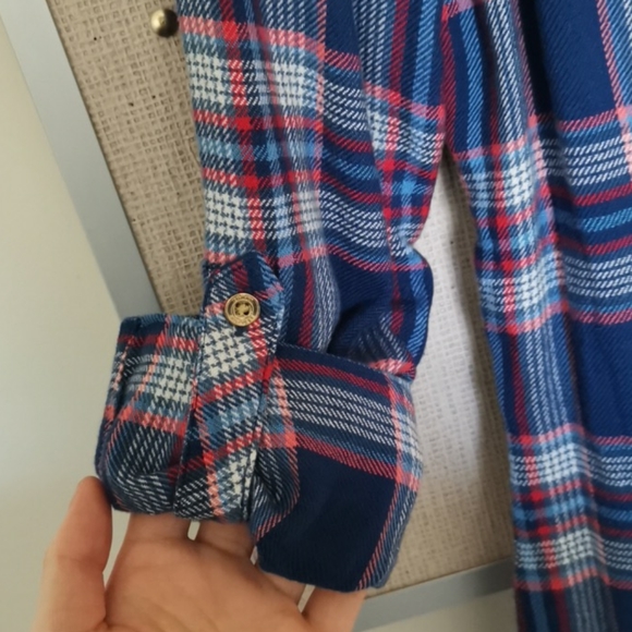Tommy Hilfiger Plaid Shirt Dress - Picture 3 of 4